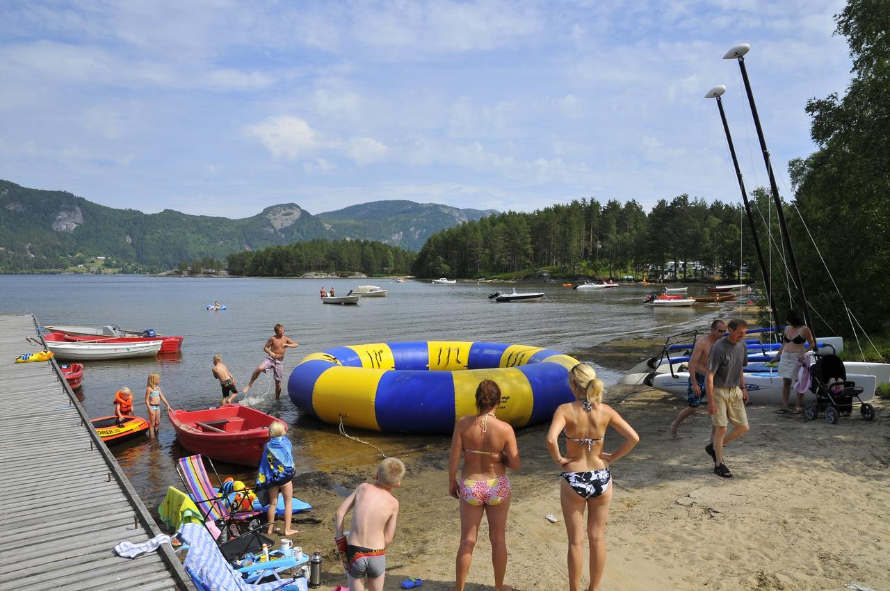 Nisser Hyttegrend Og Camping Villa Fjone Esterno foto