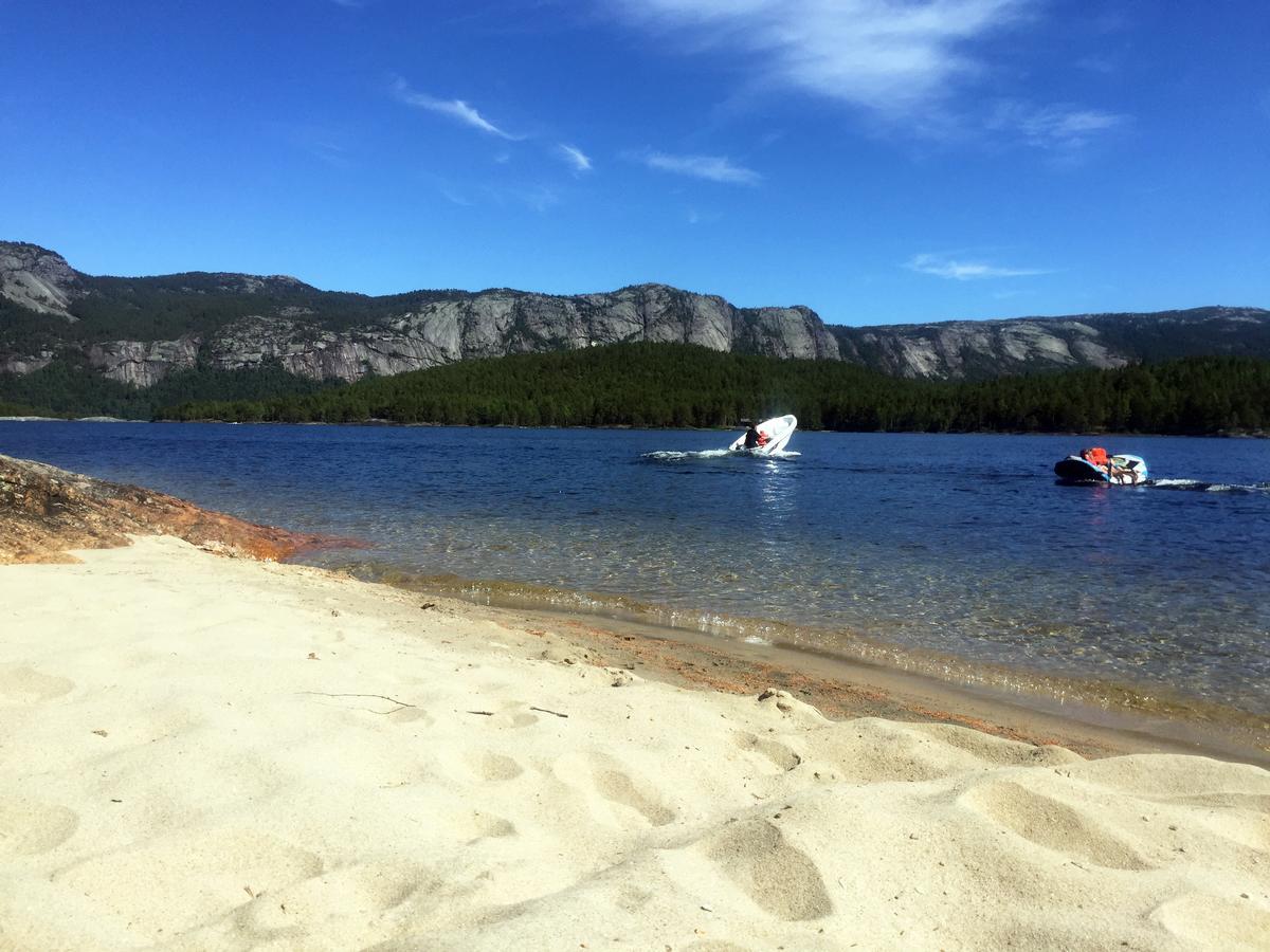 Nisser Hyttegrend Og Camping Villa Fjone Esterno foto