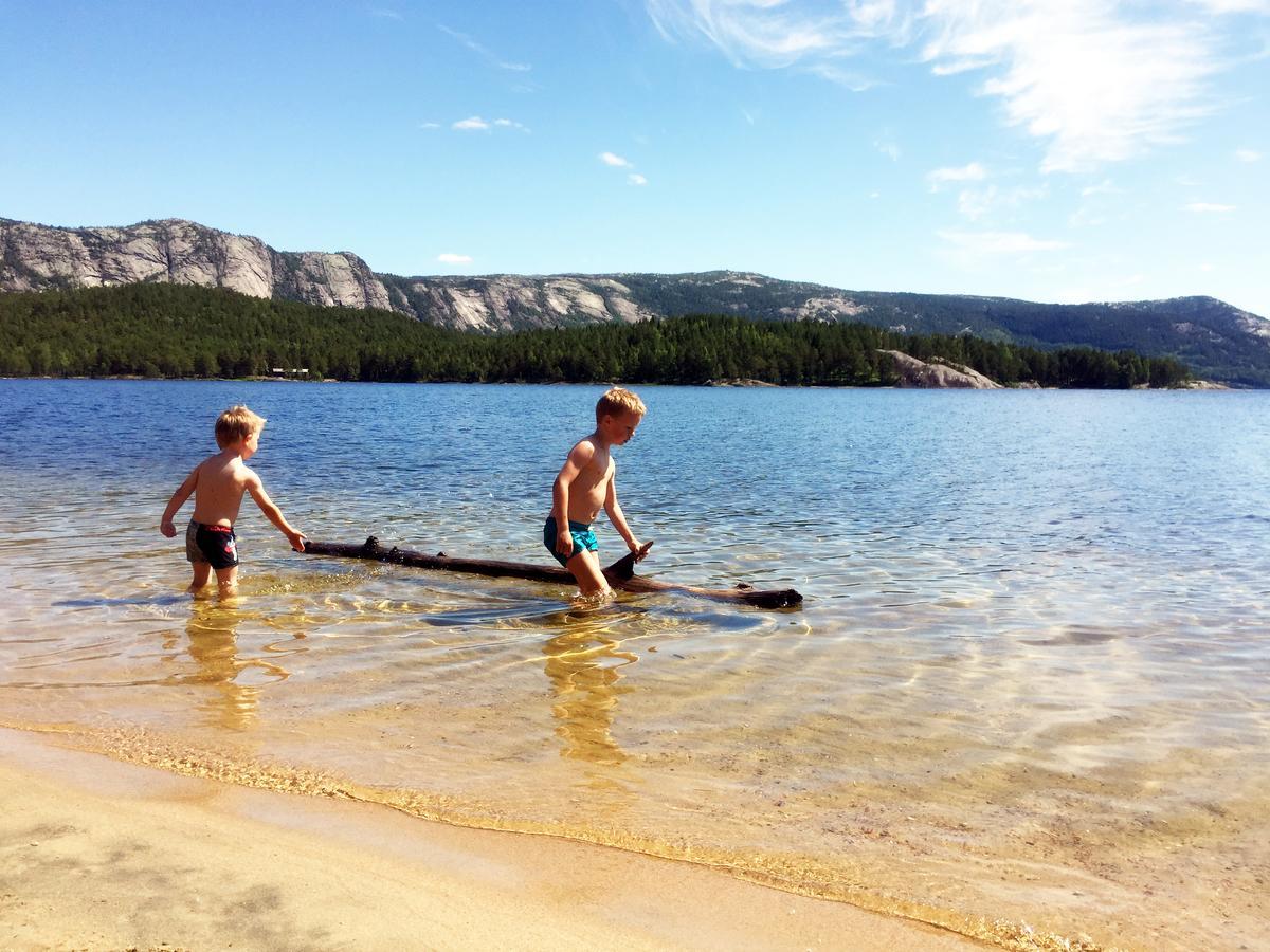 Nisser Hyttegrend Og Camping Villa Fjone Esterno foto